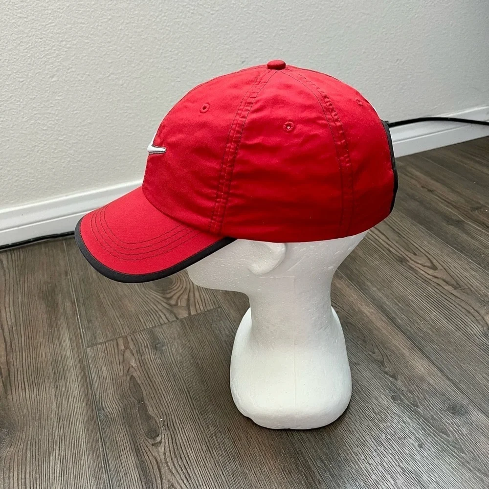 Nike Red and Black Cap